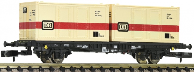 Container carrier car type Lbs 598<br /><a href='images/pictures/Fleischmann/Fleischmann-823401.jpg' target='_blank'>Full size image</a>